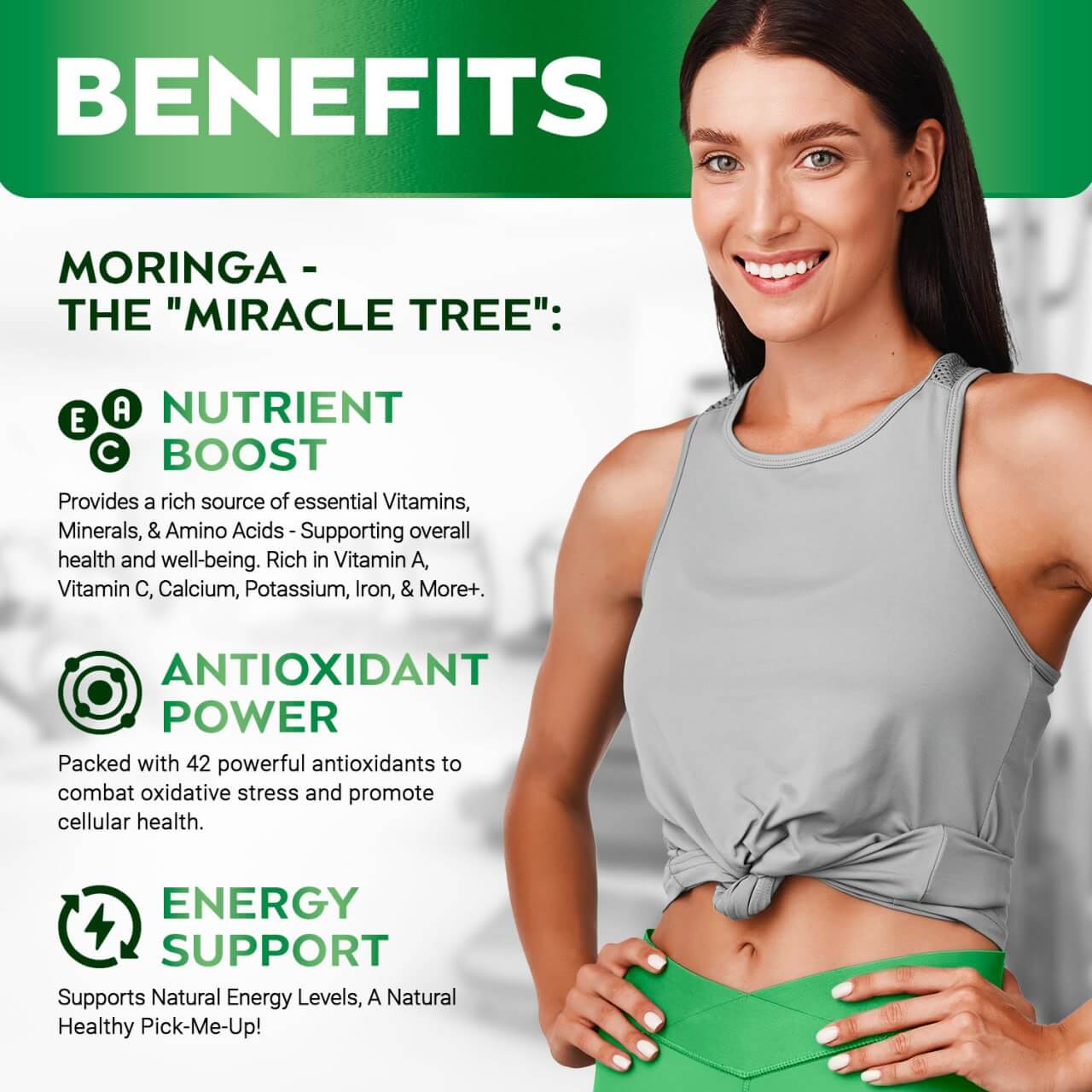 PureEssence's Moringa Powder Capsules